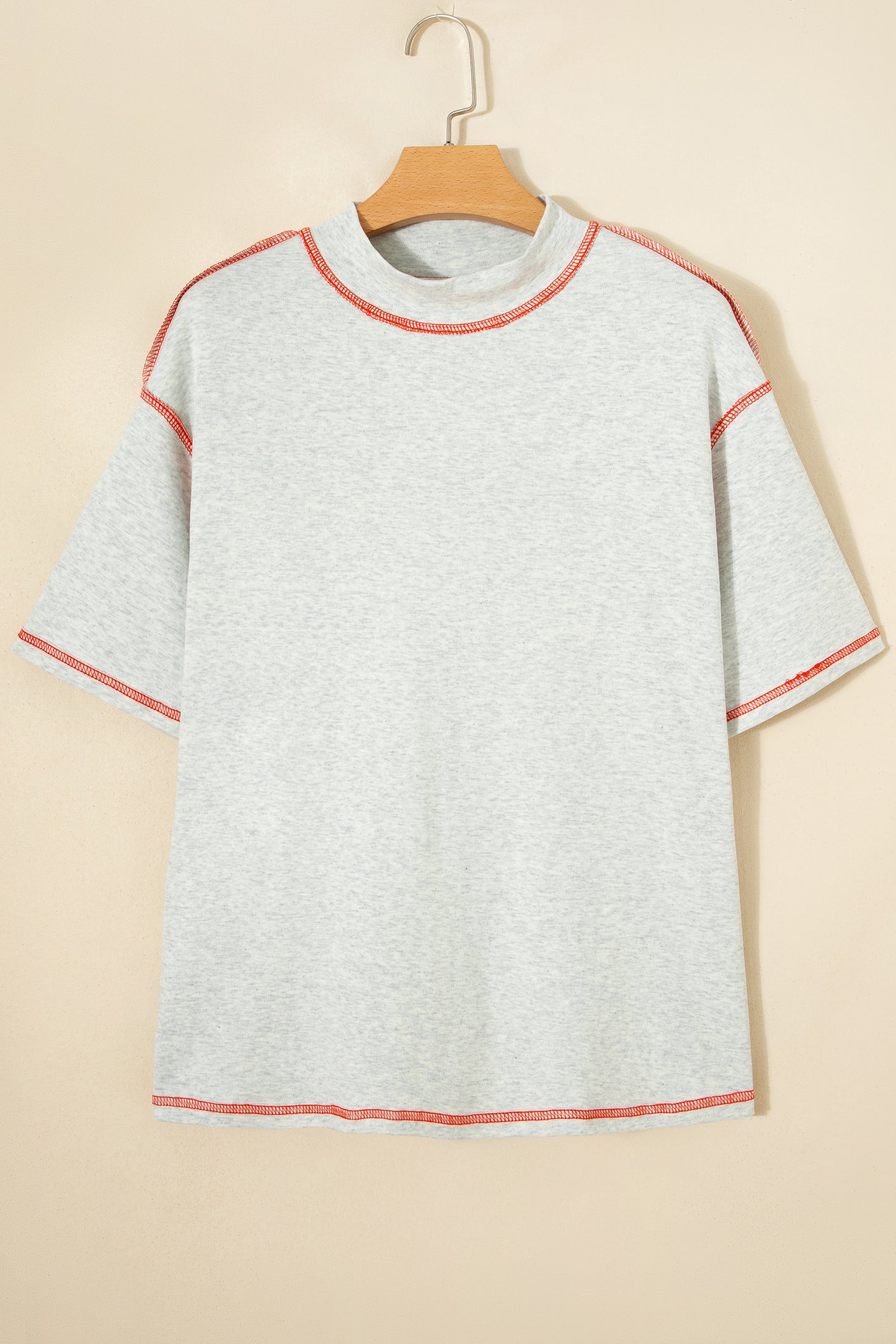Tillandsia Purple Reversible Contrast-Stitched T-Shirt