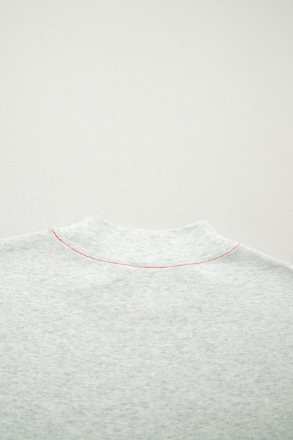 Tillandsia Purple Reversible Contrast-Stitched T-Shirt