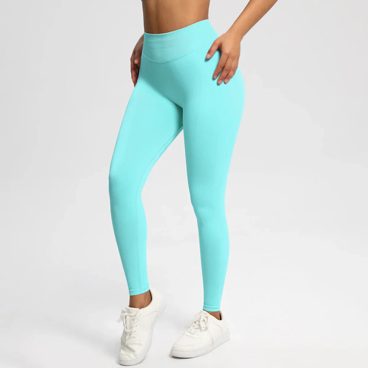Seamless High-Waist Yoga Leggings