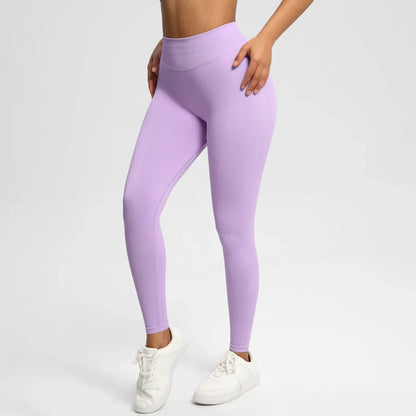Seamless High-Waist Yoga Leggings