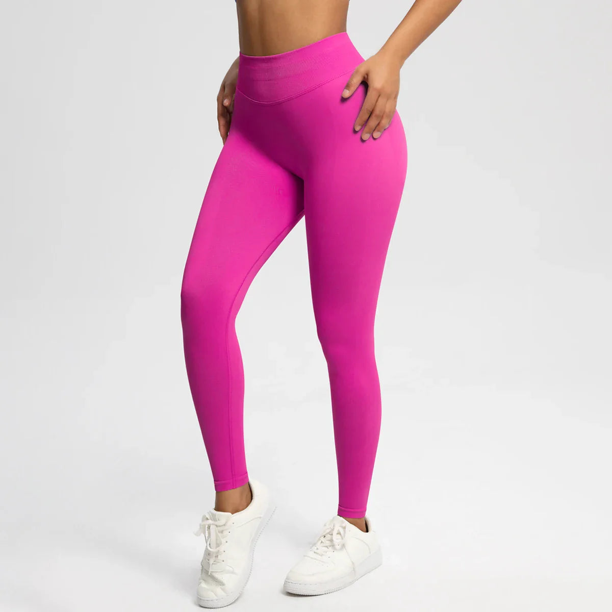 Seamless High-Waist Yoga Leggings