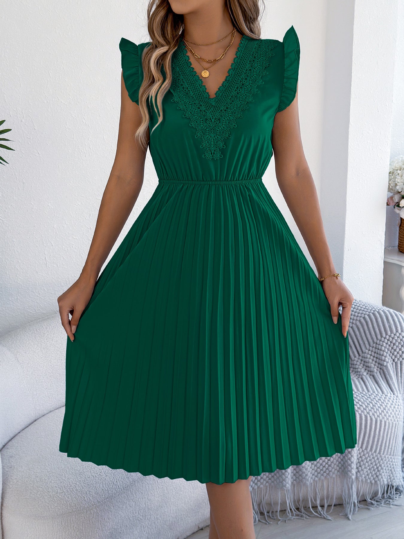 blackish green