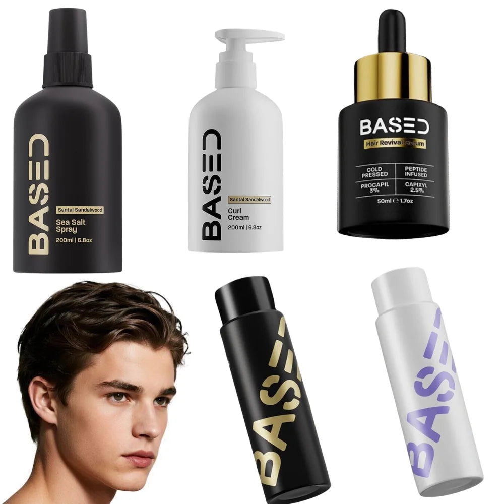 BASDE Sea Salt Hair Spray – Long-Lasting Volume & Scalp Nourishing Treatment (200ml)