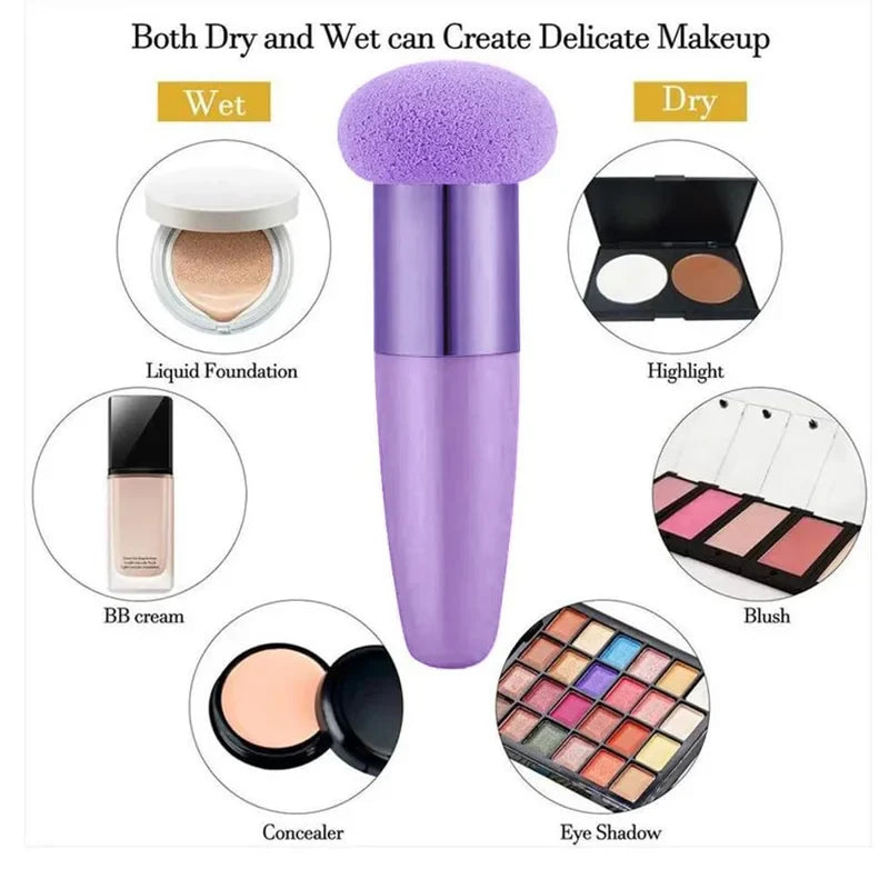 Bullet-Shaped Makeup Sponge, Precision Holiday Blending Puff