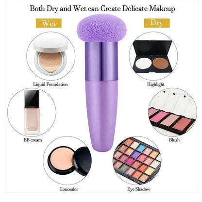 Bullet-Shaped Makeup Sponge, Precision Holiday Blending Puff