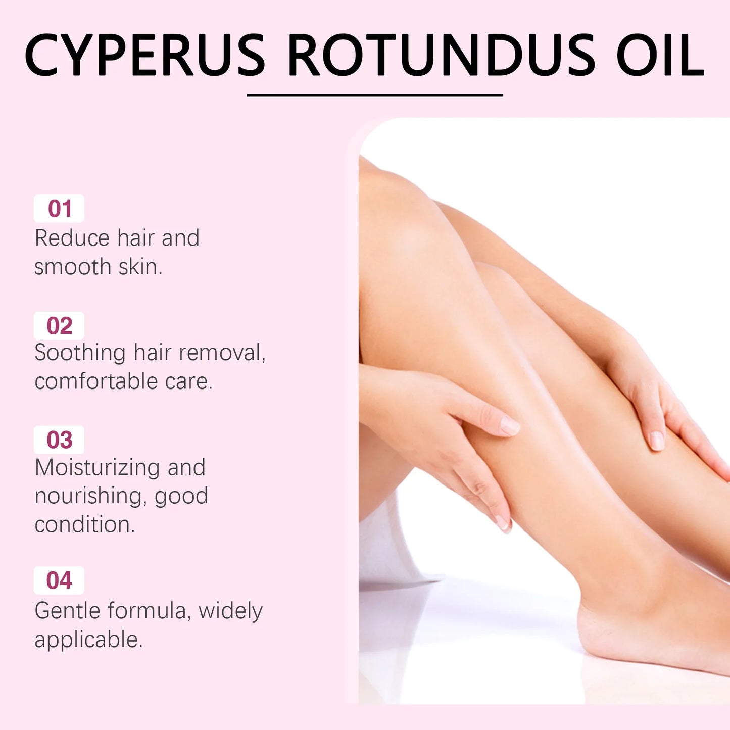 OceAura Underarm Hair Removal Care Essential Oil – Smooth & Hydrating Treatment