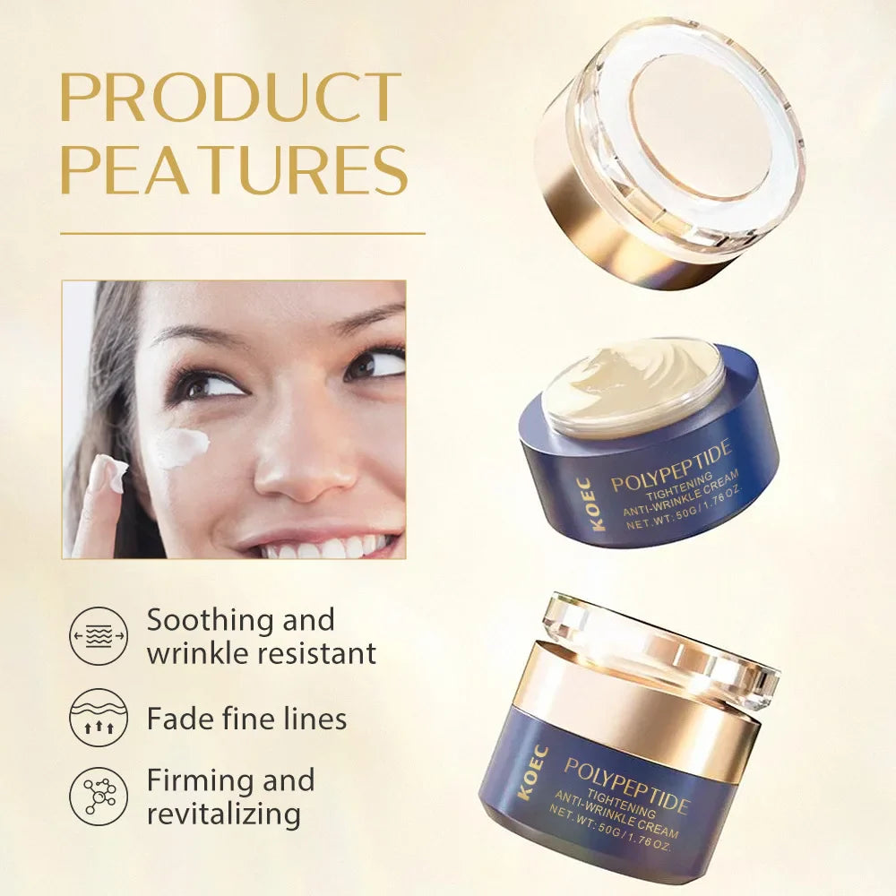 AHA+BHA+PHA Skin Booster Serum & Polypeptide Anti-Wrinkle Cream