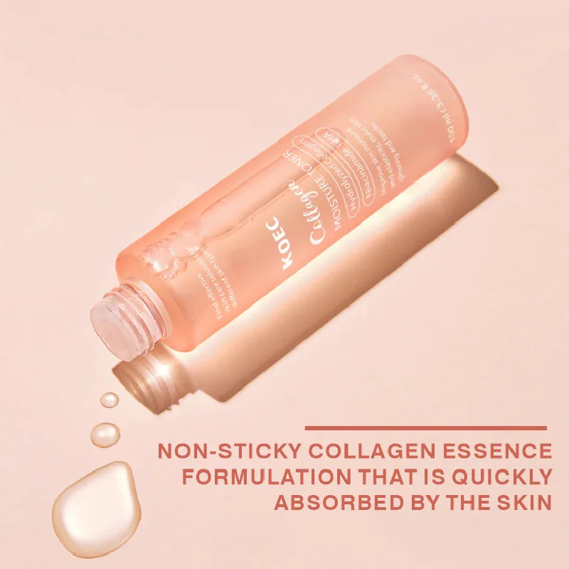 Triple Collagen Toner – Deep Hydration, Fast-Absorbing & Plumping Korean Skincare