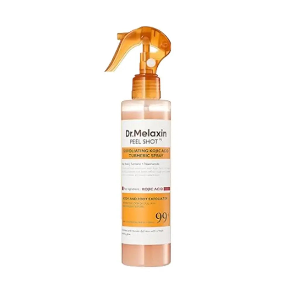 Dr. Melaxin Turmeric Body Spray – Exfoliating & Brightening Skin Mist