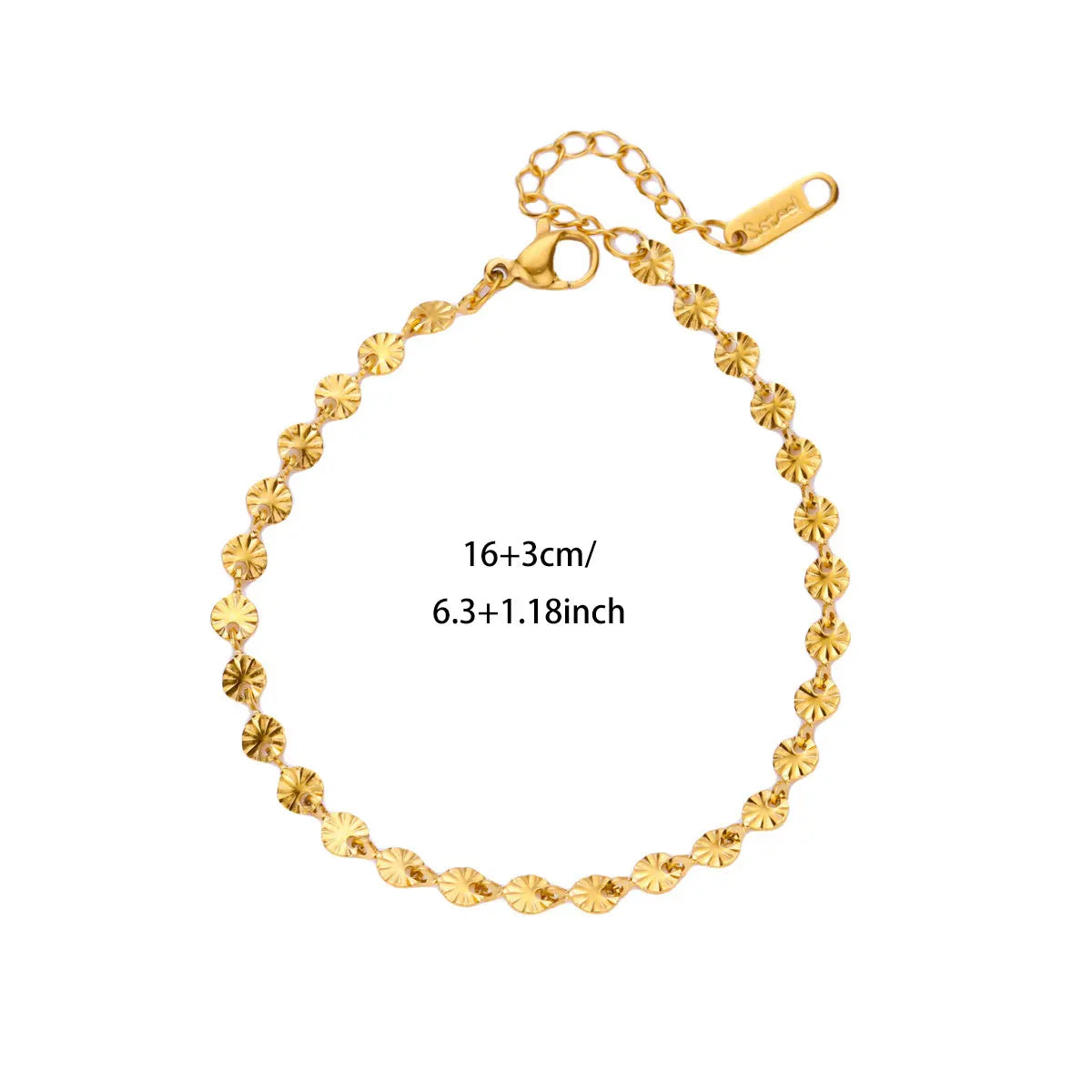 18K Gold Plated Vintage Cuff Bracelet