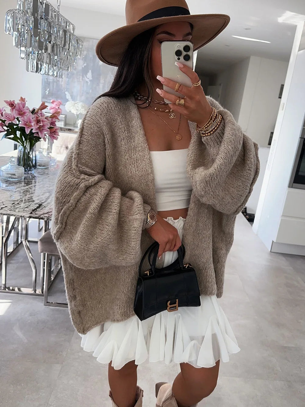 Autumn Winter Casual Knitted Sweater Cardigan