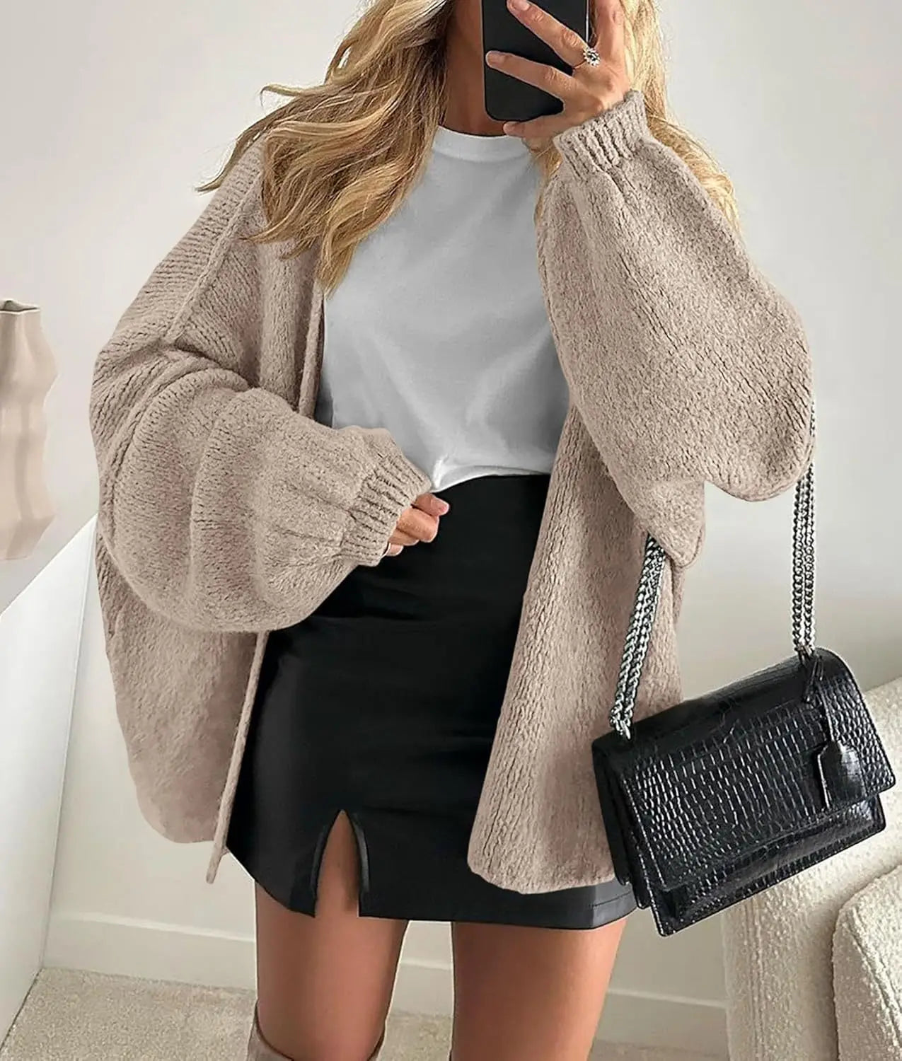 Autumn Winter Casual Knitted Sweater Cardigan