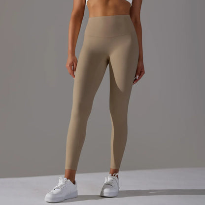 Elastic Waist Push-Up Yoga Leggings