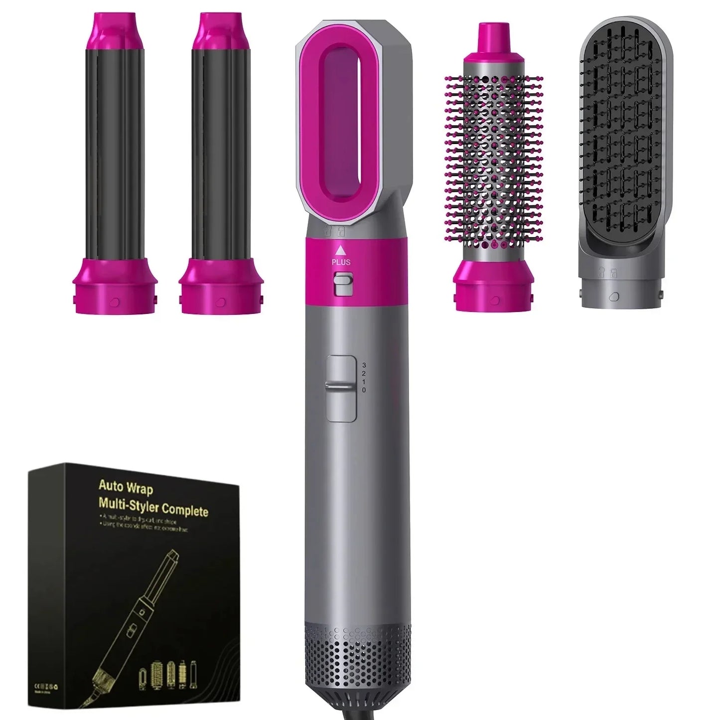  5-in-1 High-Speed Hot Air Brush & Blow Dryer