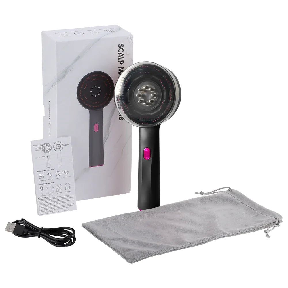 3 Modes Electric Massage Comb Portable