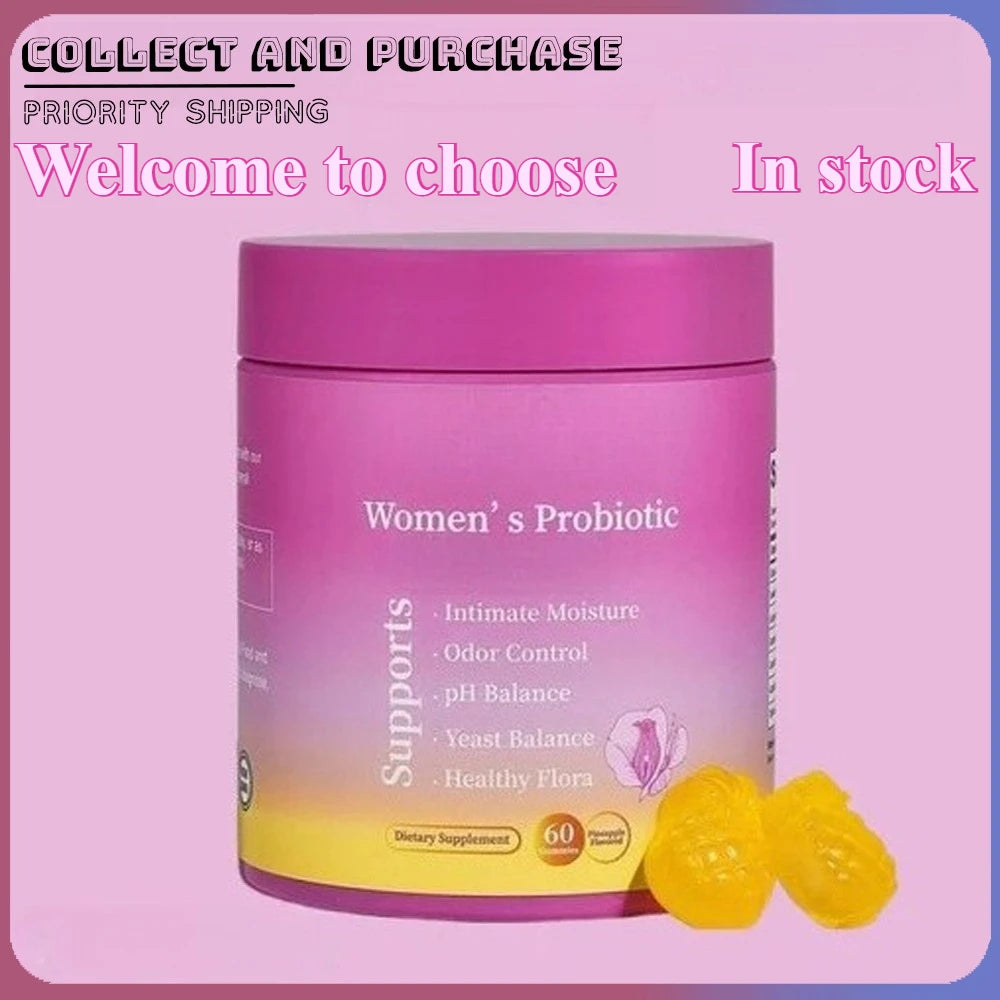Probiotic Gummies – Pineapple Flavor Daily Gut Support
