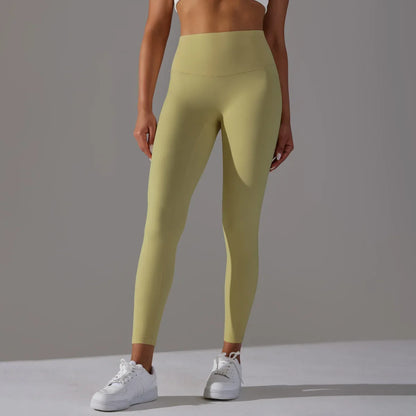 Elastic Waist Push-Up Yoga Leggings