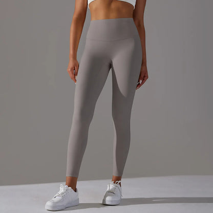 Elastic Waist Push-Up Yoga Leggings