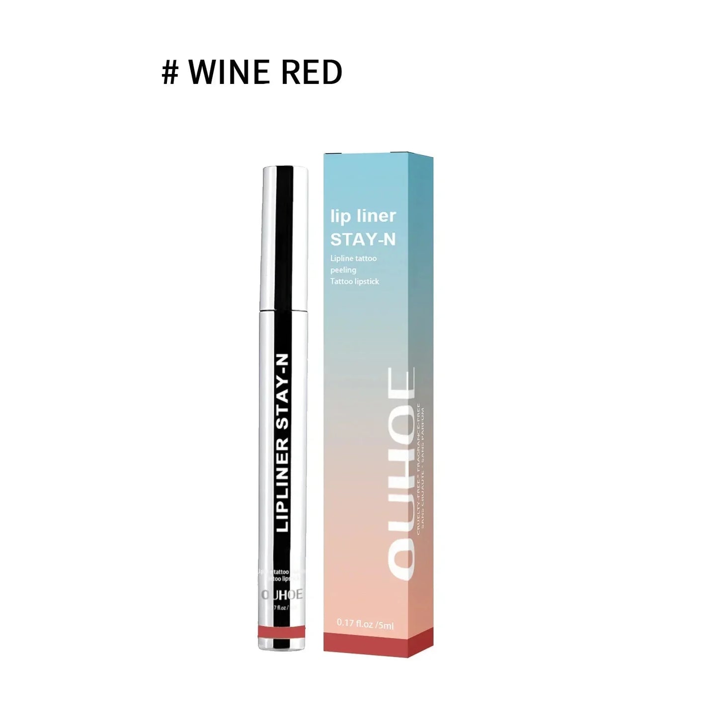 Peel Off Lip Liner – Waterproof, Long-Lasting, Non-Stick, Moisturizing Tear-Off Lip Stain