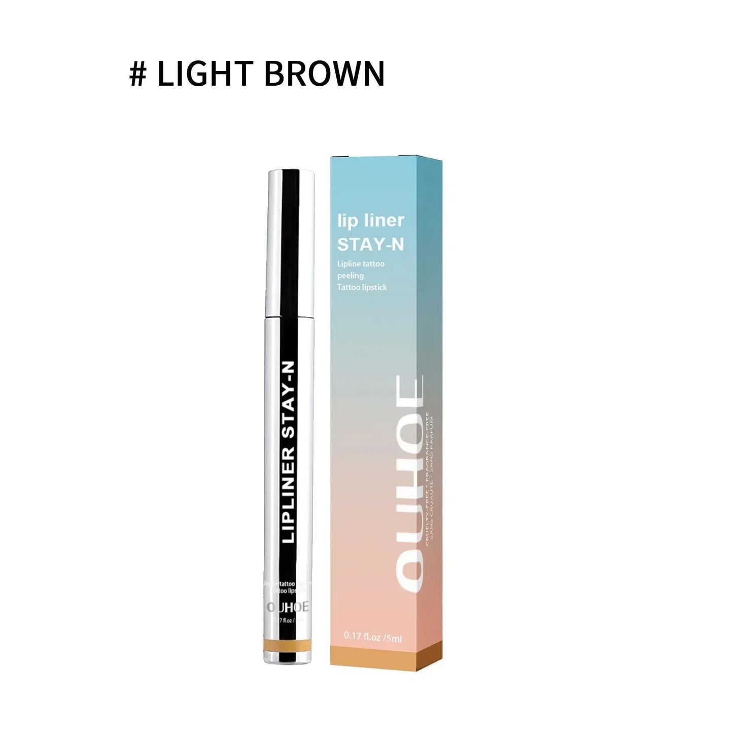 Peel Off Lip Liner – Waterproof, Long-Lasting, Non-Stick, Moisturizing Tear-Off Lip Stain