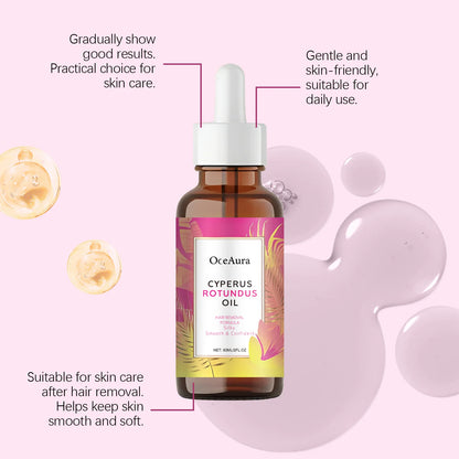 OceAura Underarm Hair Removal Care Essential Oil – Smooth & Hydrating Treatment