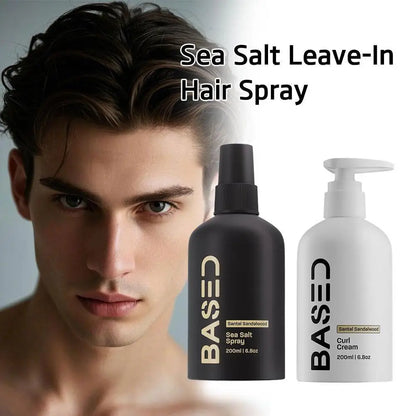 BASDE Sea Salt Hair Spray – Long-Lasting Volume & Scalp Nourishing Treatment (200ml)