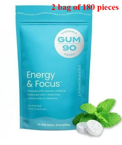 Sugar-Free Mint Gum with Vitamins B6 & B12