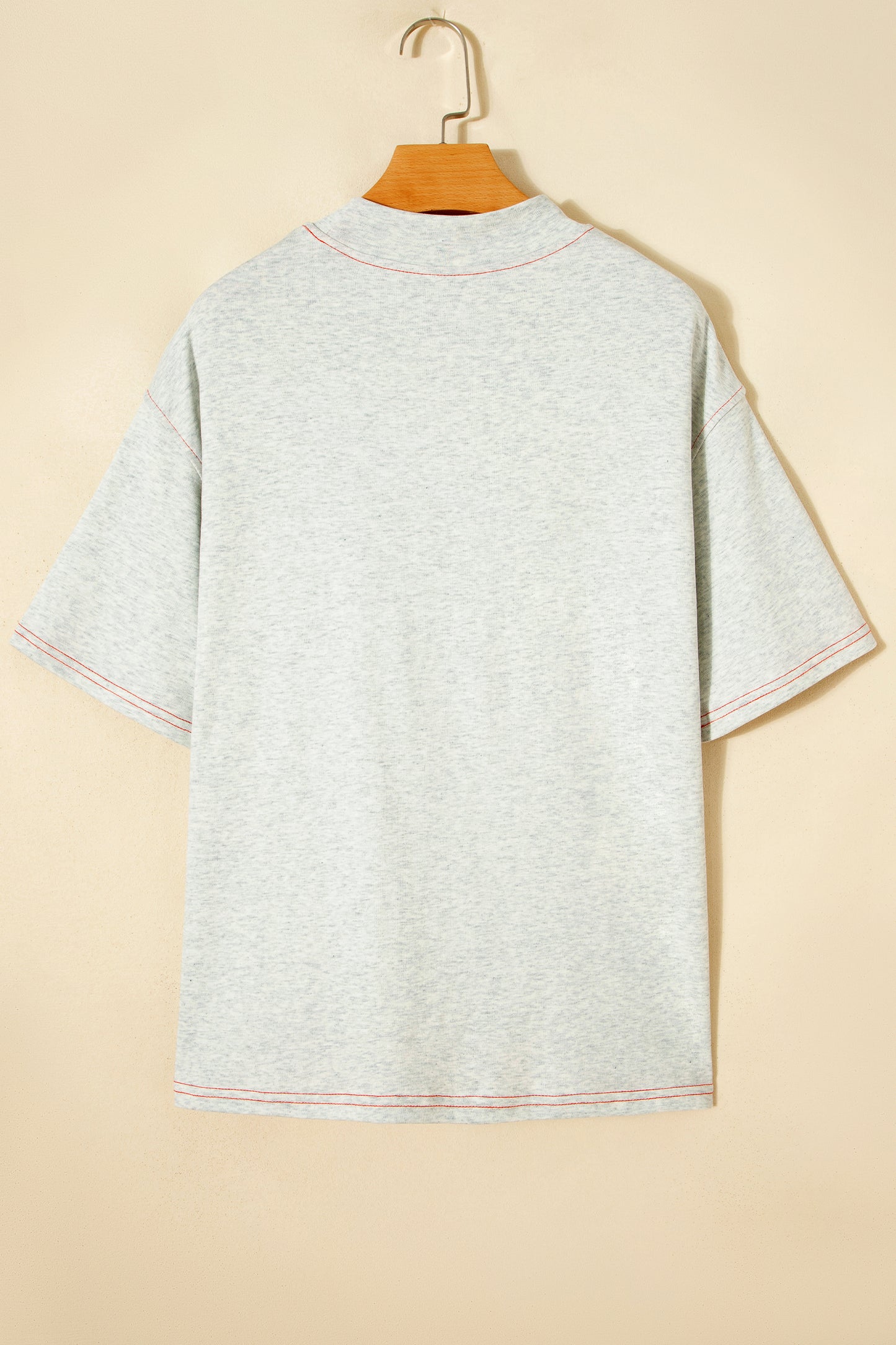 Tillandsia Purple Reversible Contrast-Stitched T-Shirt